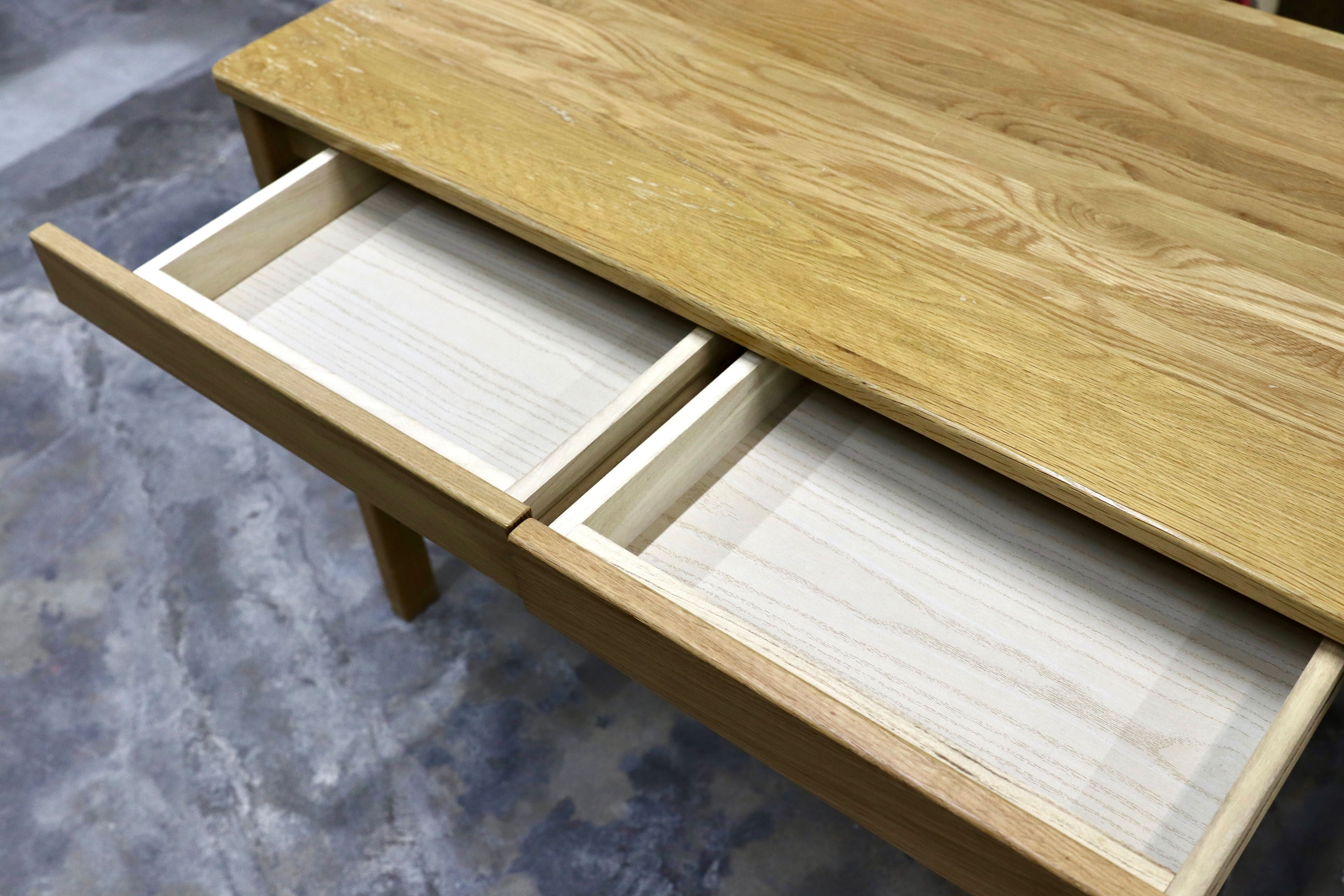 GMIK624○無印良品 / MUJI オーク材 デスク 学習机 パソコンデスク シンプル ナチュラル