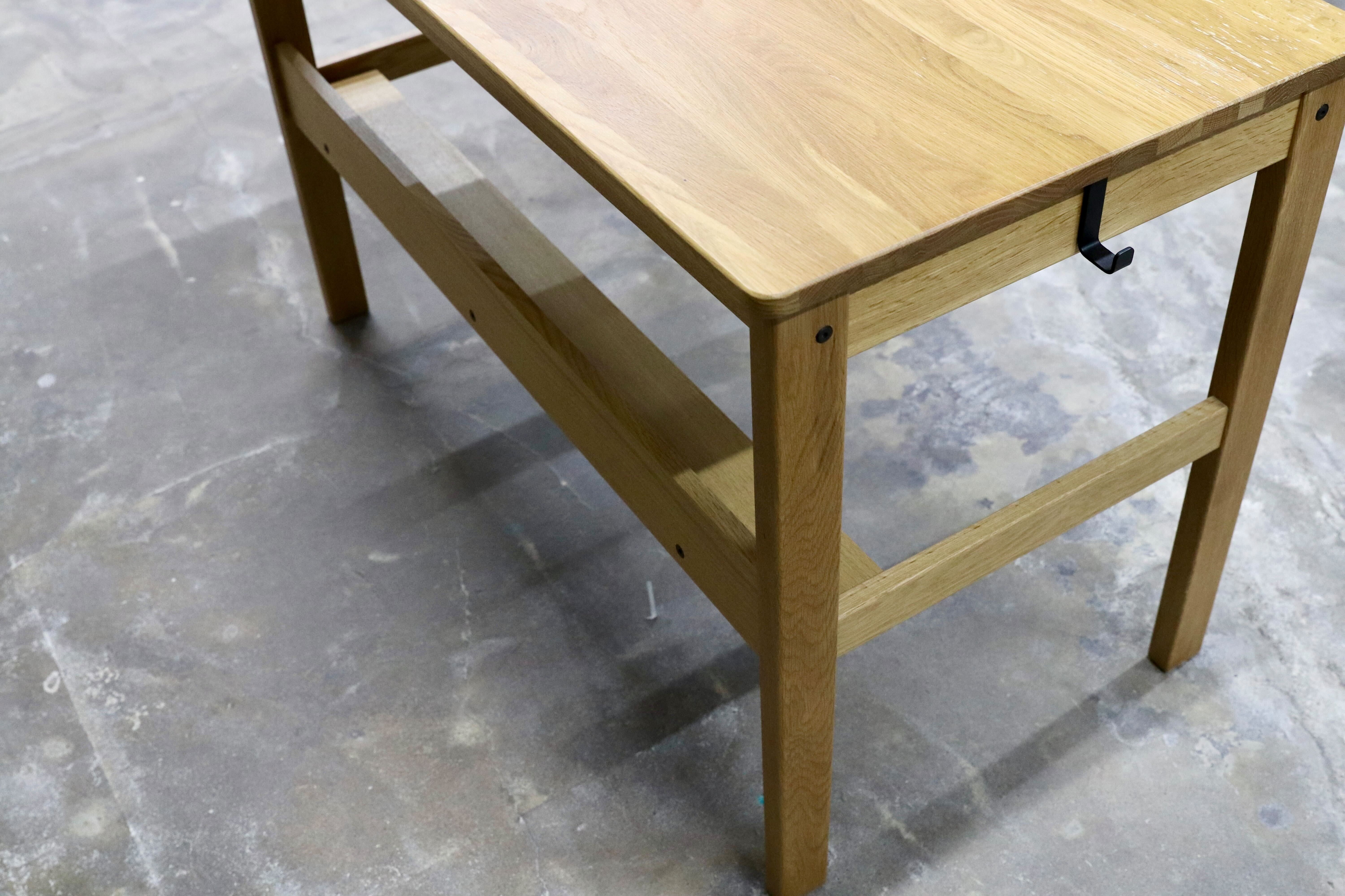 ■送料込■無印 MUJI 無垢材 木製デスク オーク材 事務デスク 学習机 さくら】無印良品 無垢材 デスク オーク材 W110cm Amazon.co.jp: 無印