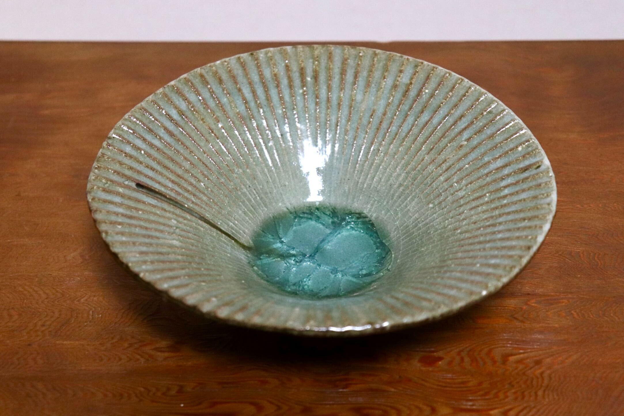 GMIO500E◯丹山窯 丹波焼 傘皿 陶器 丹波篠山 伝統工芸 未使用