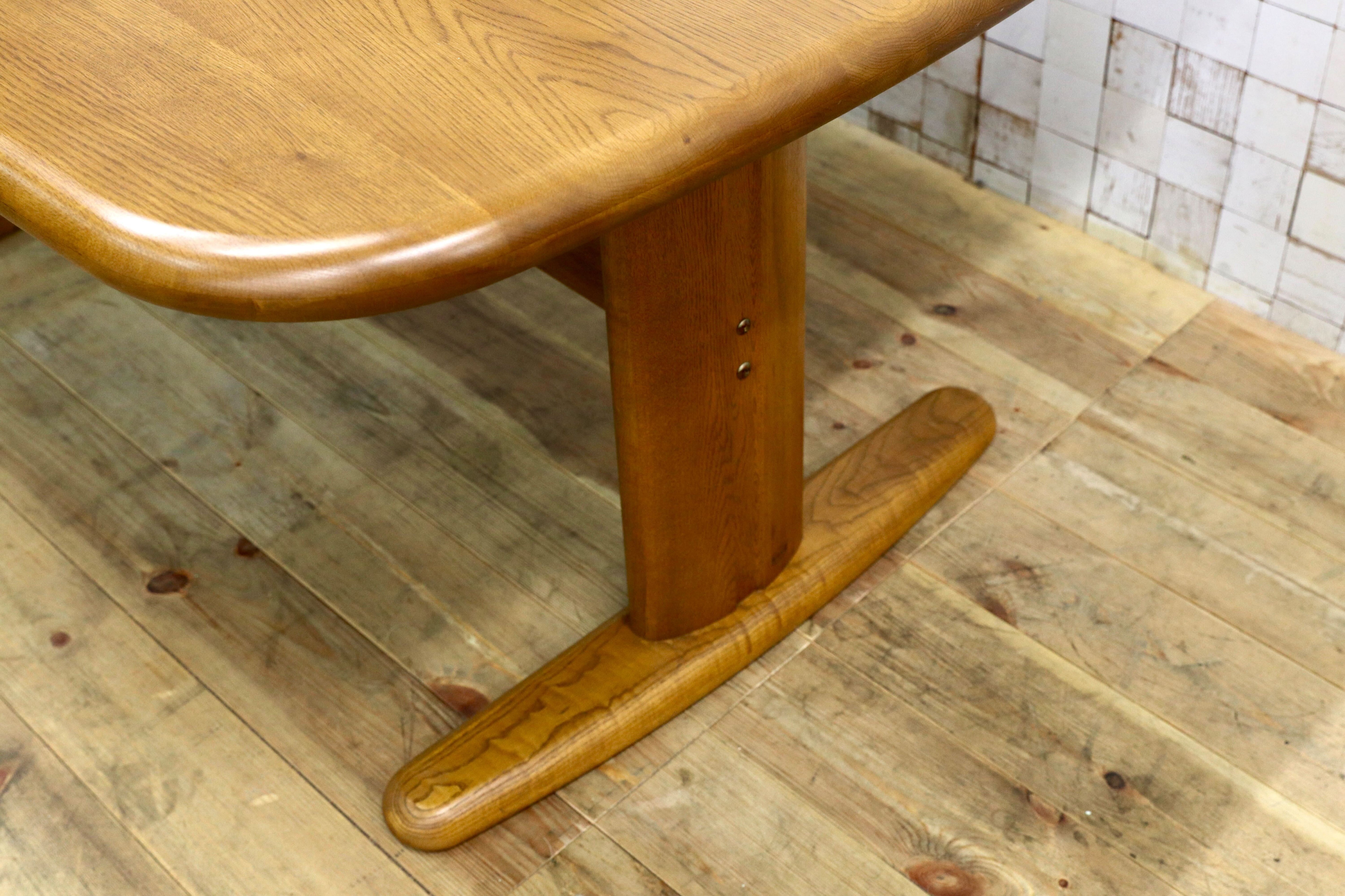 GMHH455○浜本工芸 / HAMAMOTO ダイニングテーブル 食卓テーブル 楢材 IDC大塚家具 展示品