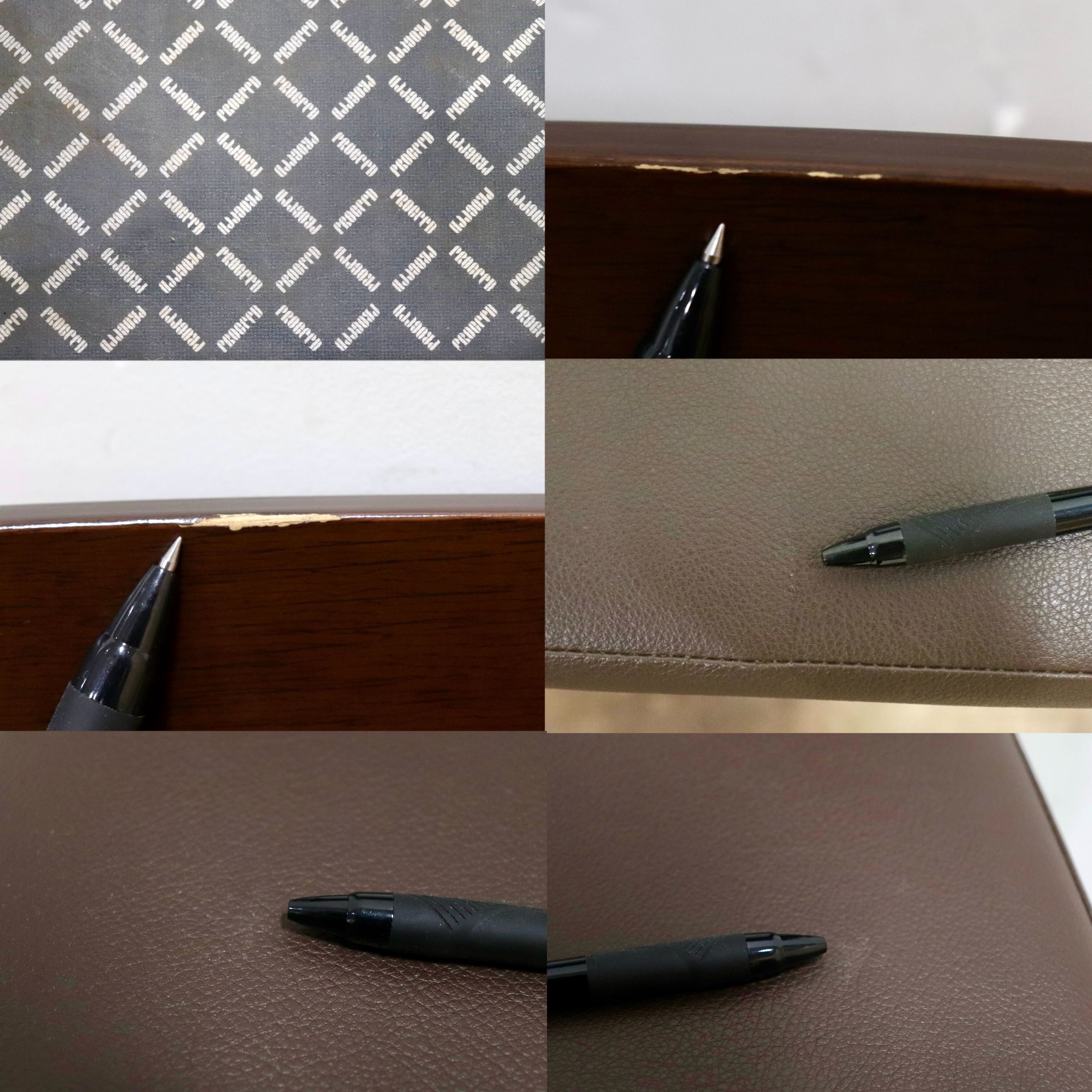 GMHH21○Proceed / プロシード ダイニングチェア 椅子 食卓椅子 アームレスチェア 木製 合皮 ブラウン モダン 店舗用 飲食店