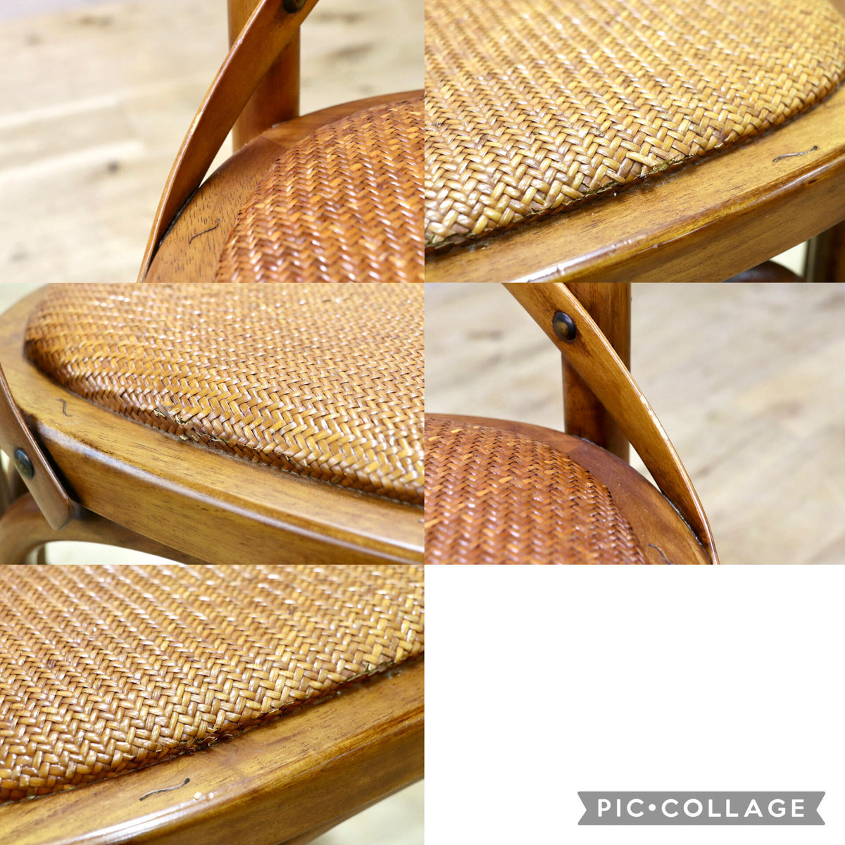GMJS285◯CRASH GATE / クラッシュゲート Knot antiques X-BACK CHAIR III クロスバックチェア3 ダイニングチェア 関家具 ヴィンテージ
