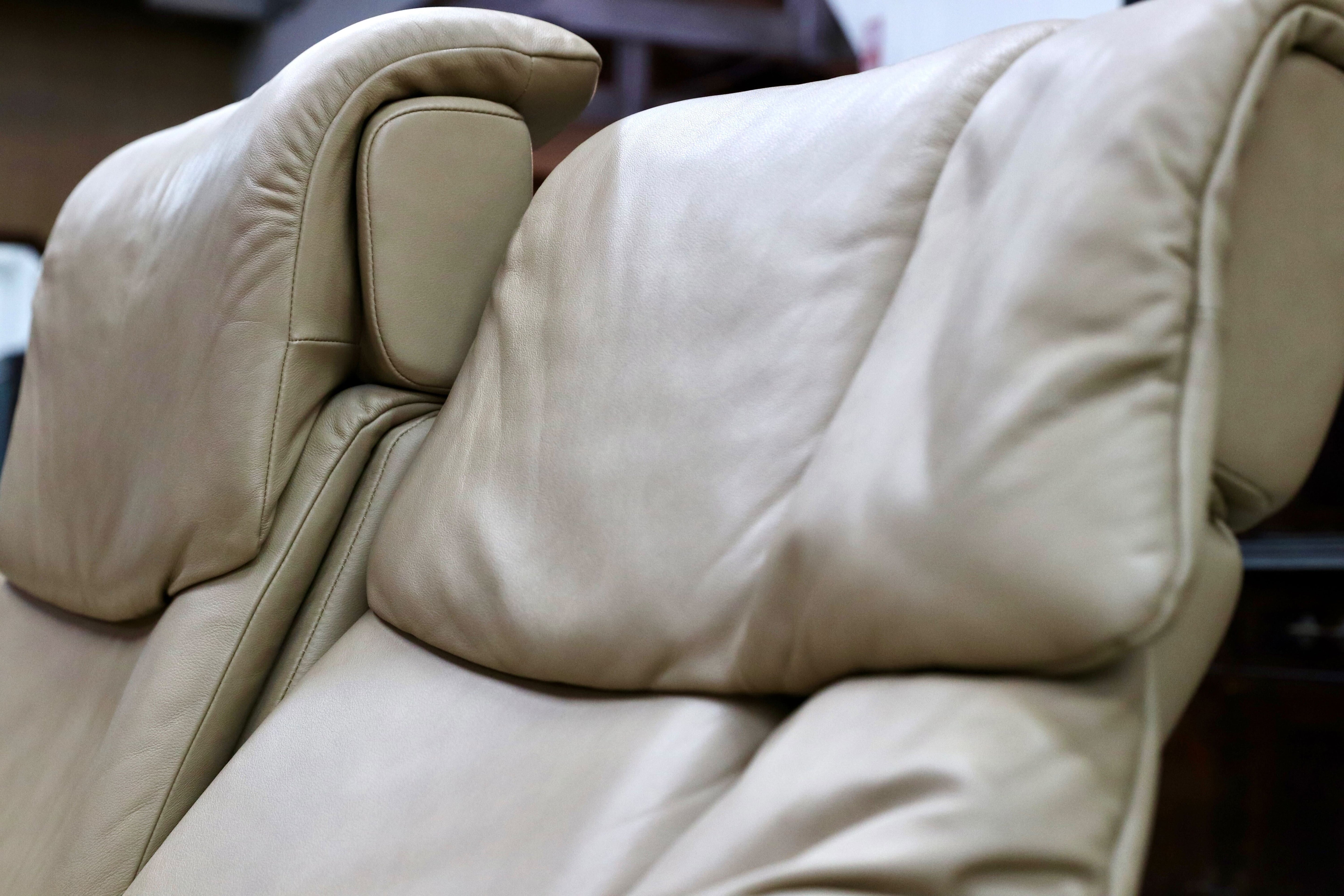 GMHH494○EKORNES / エコーネス エルドラド ハイバック 3人掛けソファ トリプルソファ 総革 北欧 ノルウェー ストレスレス 定価77万