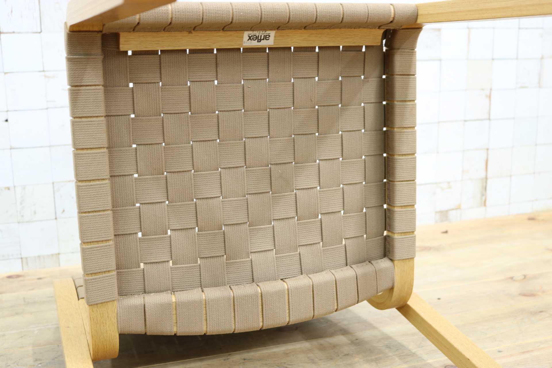 GMJK117B○arflex / アルフレックス NTチェア ダイニングチェア アームレスチェア 椅子 ファブリック 川上元美 イタリア 展示品