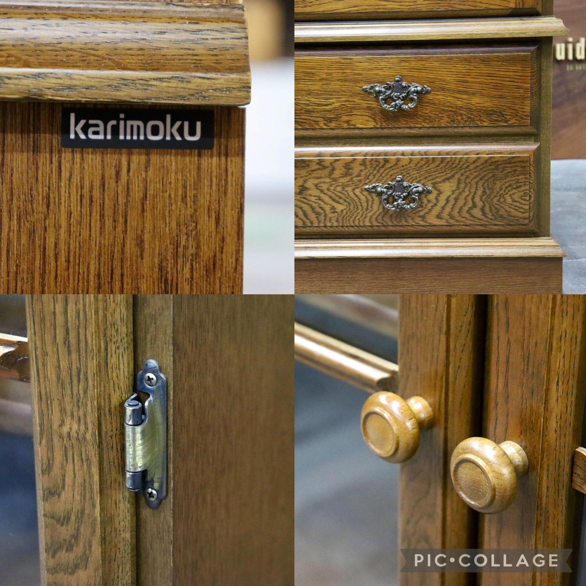 GMJS109○karimoku / カリモク HF3060ME 本棚 書棚 飾り棚 キャビネット ブックシェルフ オーク材 国産家具 カントリー 展示品