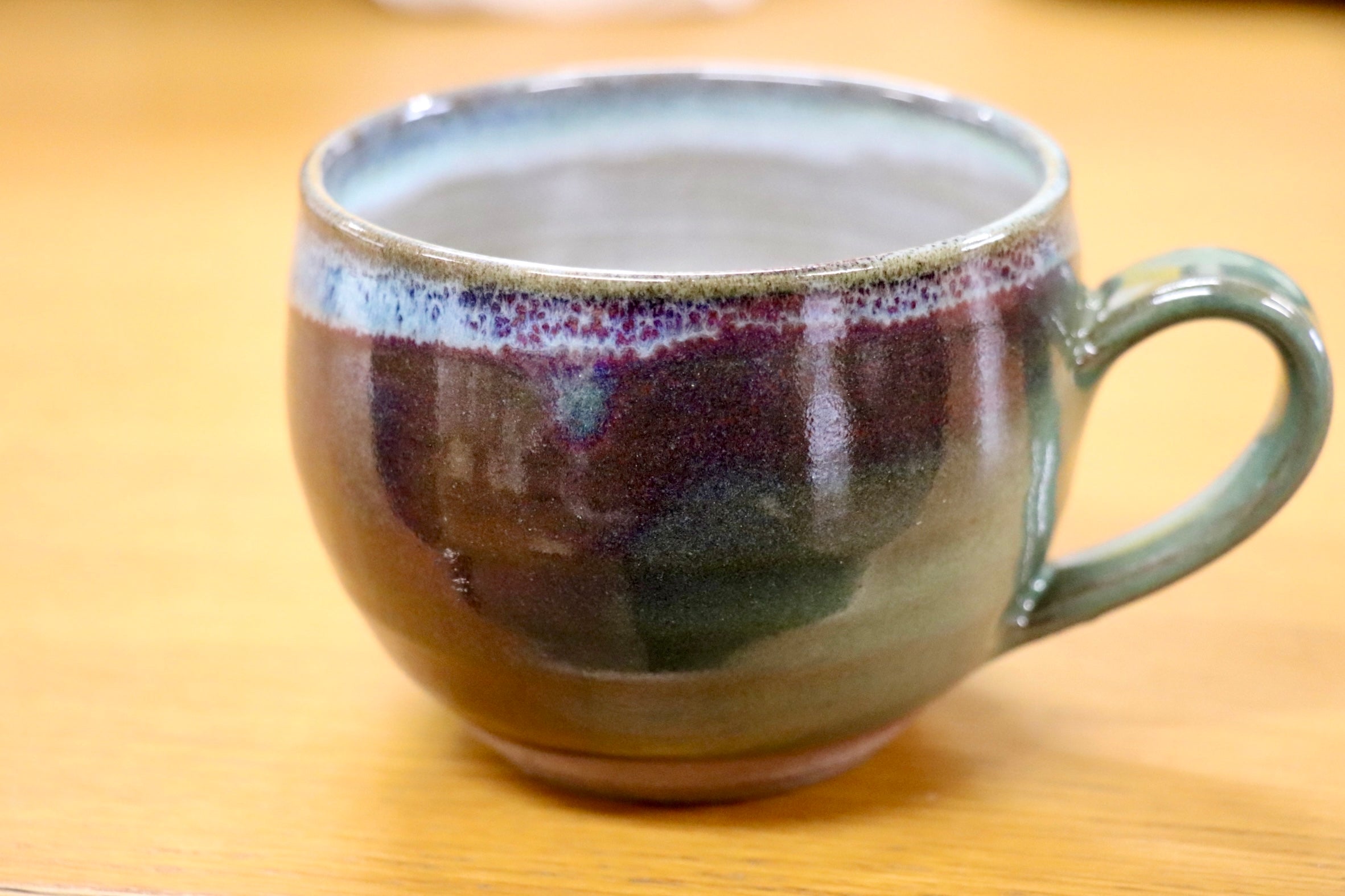 GMIO565H◯市野悟窯 丹波焼 マグカップ丸(大) 市野哲次 陶器 伝統工芸 丹波篠山 未使用