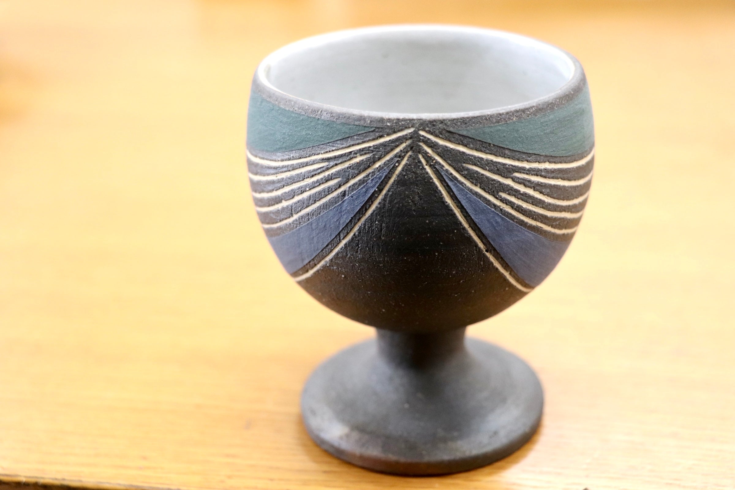 GMIO567A◯市野悟窯 丹波焼 ワインカップ 市野哲次 陶器 伝統工芸 丹波篠山 未使用