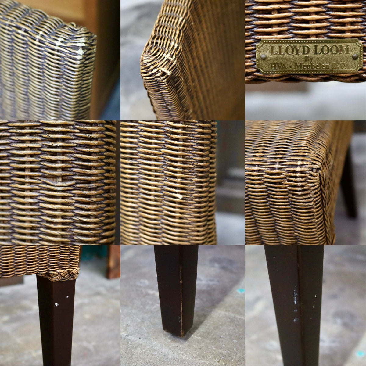 GMJH380D○LLOYD LOOM / ロイドルーム ハイバックチェア アームレスチェア 椅子 ダイニングチェア 木製 イギリス家具