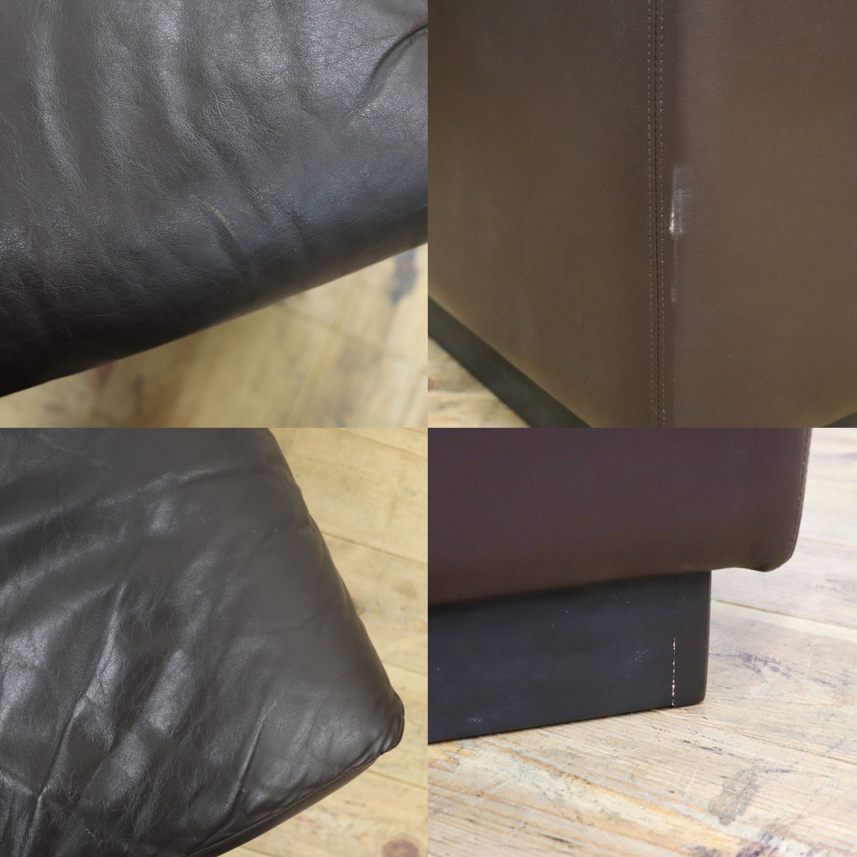 GMJK474A〇冨士ファニチア / Fuji Furniture 本革 1人掛けソファ シングルソファ ヴィンテージ ブラウン 国産家具
