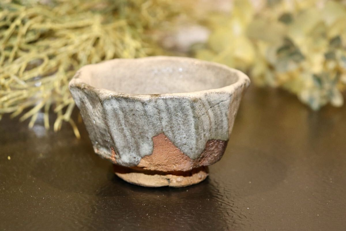 GMIO220◯市野悟窯 丹波焼 ぐい呑み 酒器 市野哲次 伝統工芸 丹波篠山 未使用