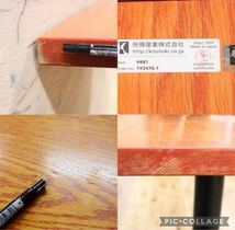 GMFH237C○飛騨産業 / HIDA キツツキ 9981 ダイニングテーブル カフェテーブル 楢材 無垢 インダストリアル 店舗什器 カフェ 飛騨家具