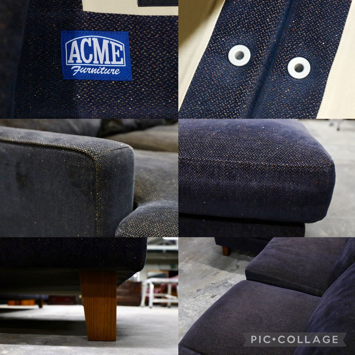 GMIK424○ACME FURNITURE / アクメファニチャー ORDER SOFA JETTY FEATHER SOFA ジェティー フェザー カウチソファ 定価43〜59万