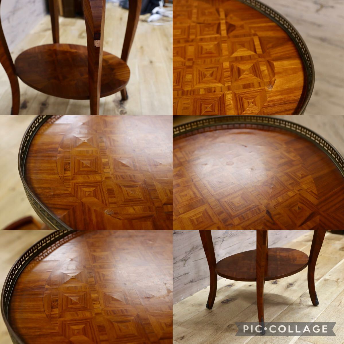 GMIK634○MARINER / マリネール サイドテーブル コンソールテーブル スペイン最高峰 クラシック ヴィンテージ 西洋 アンティーク 稀少