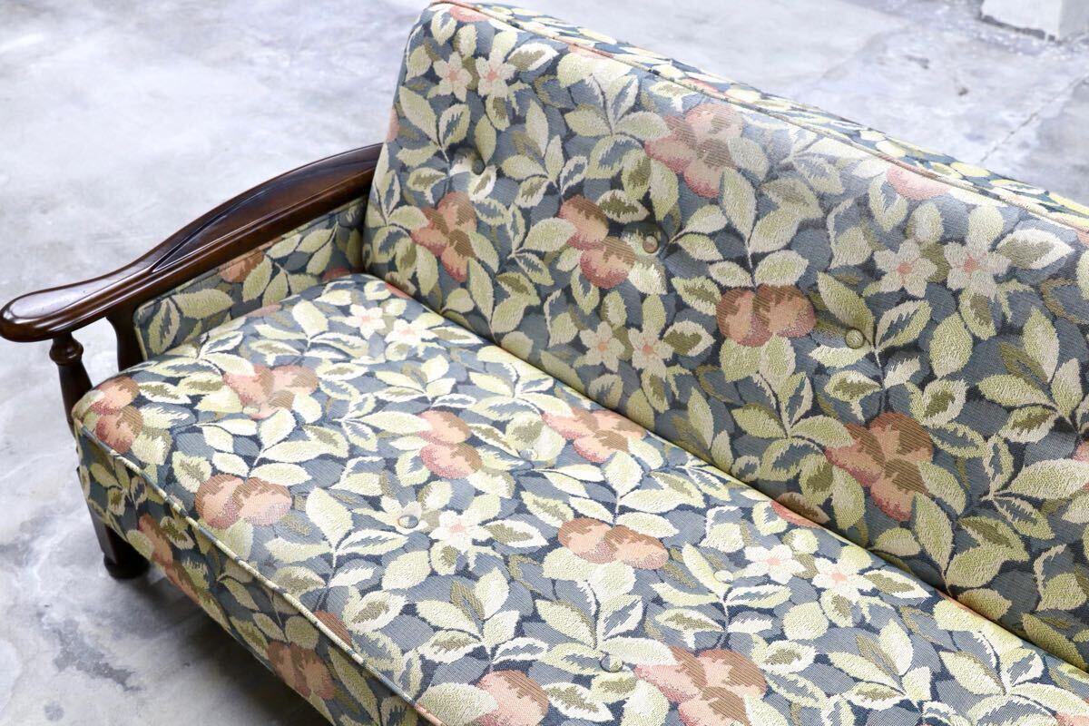 再入荷アイテム / GMHS358○karimoku カリモク 3人掛け ソファベッド コロニアル ソファベッド