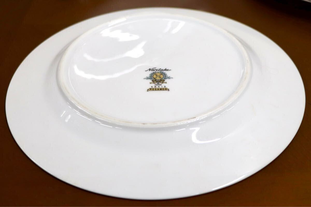 GMGS250○Noritake / ノリタケ オールド プレート 洋食器 花柄 食器 モダン 中皿 6枚セット