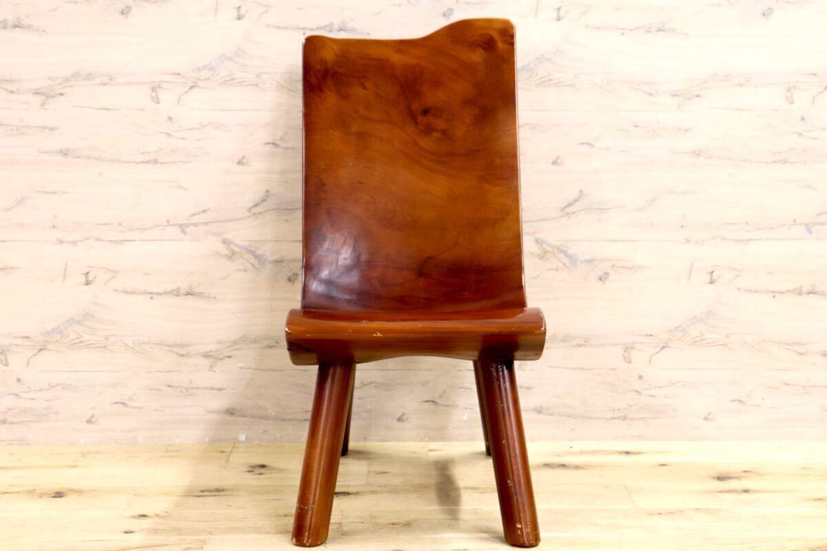 GMIH113○民芸家具 椅子 漆塗り 板座チェア 和モダン ヴィンテージ オブ GMIH113民芸家具 椅子 漆塗り 板座チェア 和モダン ヴィンテージ