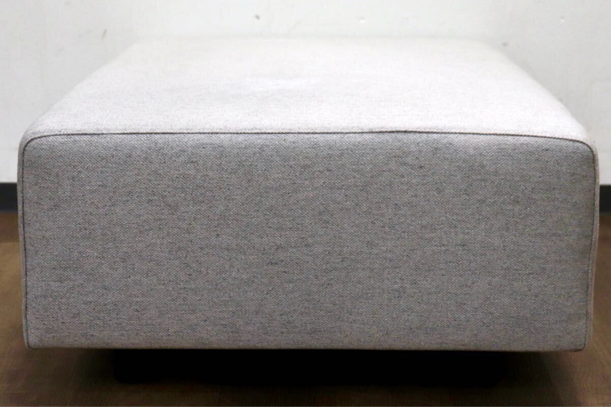 GMIH121C○cassina ix /イクスシー LIVING DIVANI オットマンスツール ベンチソファ イタリアモダンカバーリング 展示品