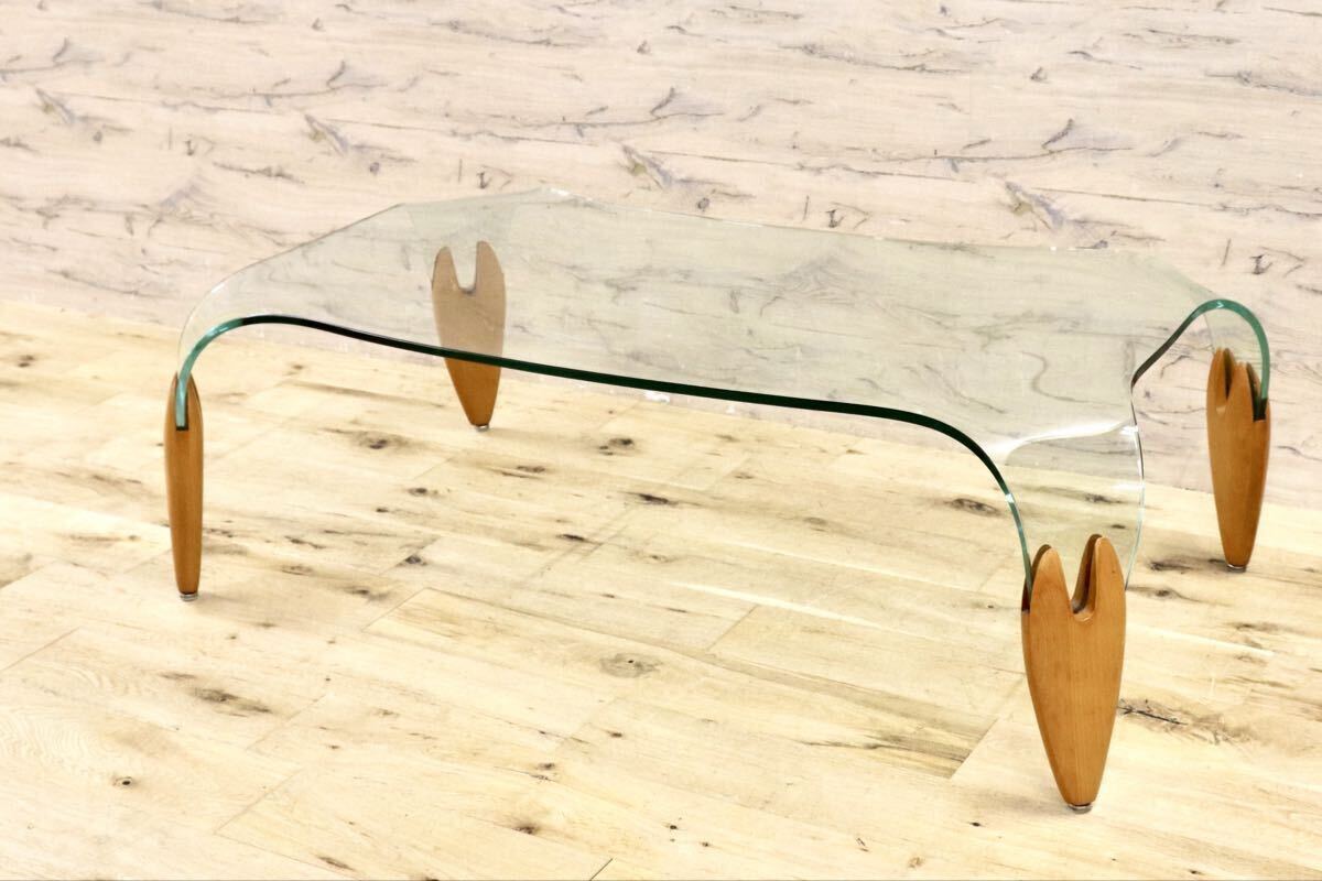 GMET364○Calligaris / カリガリス ガラステーブル センターテーブル ローテーブル リビングテーブル モダン イタリア製
