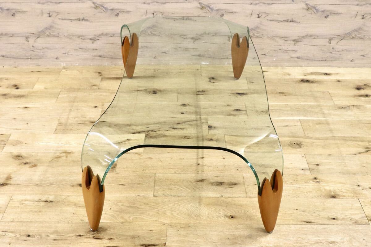 GMET364○Calligaris / カリガリス ガラステーブル センターテーブル ローテーブル リビングテーブル モダン イタリア製
