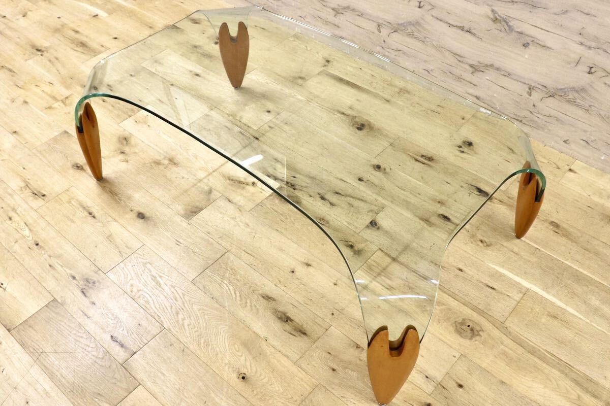 GMET364○Calligaris / カリガリス ガラステーブル センターテーブル ローテーブル リビングテーブル モダン イタリア製