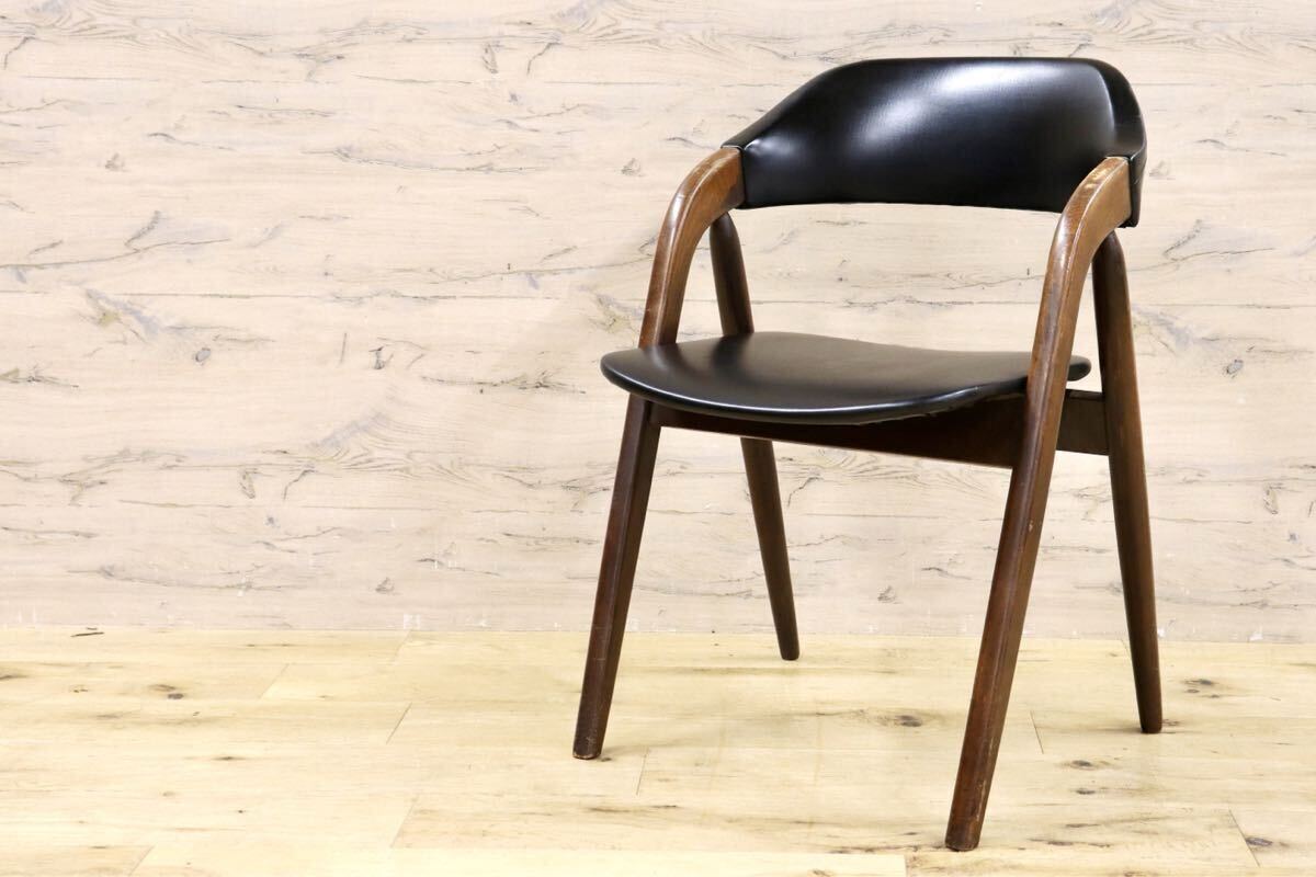 古家具ビンテージ品◾️National 木製家具 アームチェア 木製チェア A ヴィンテージのチェア・椅子 人気アクセスランキング