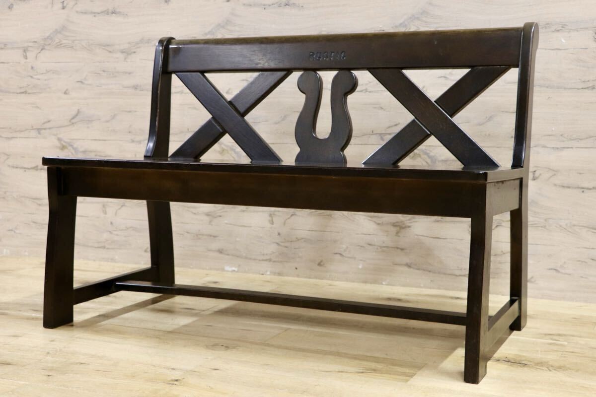 GMIH173A○karimoku/カリモク RUSTIC ルスティック ベンチ ダイニングチェア レトロ カントリーコロニアル 人気廃番シリーズ 国産家具