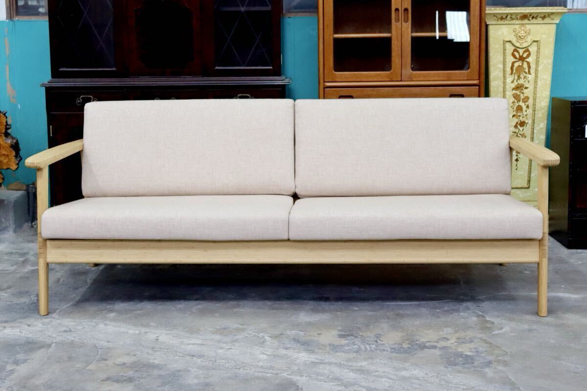 GMIH185○TEORI / テオリ C SOFA シーソファ 3人掛けソファ トリプルソファ リビングソファ ファブリック 定価30.8万 展示品