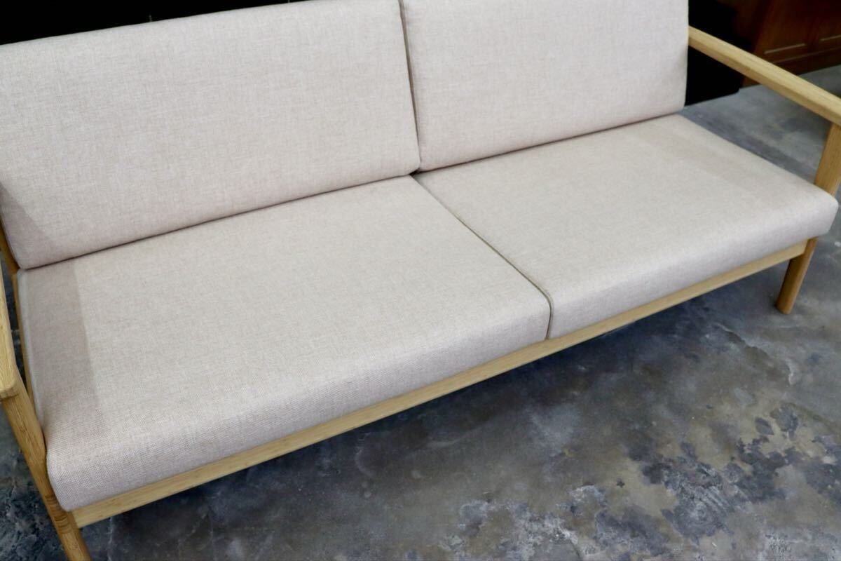 GMIH185○TEORI / テオリ C SOFA シーソファ 3人掛けソファ トリプルソファ リビングソファ ファブリック 定価30.8万 展示品