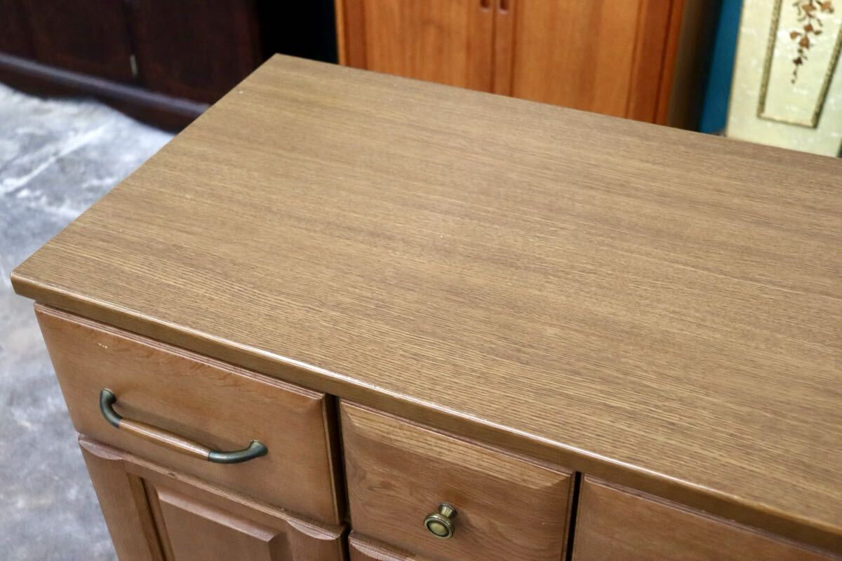 GMIK475○maruni / マルニ サイドボード キッチンカウンター キャビネット 飾り棚 リビングボード 収納家具 姫路マルニ