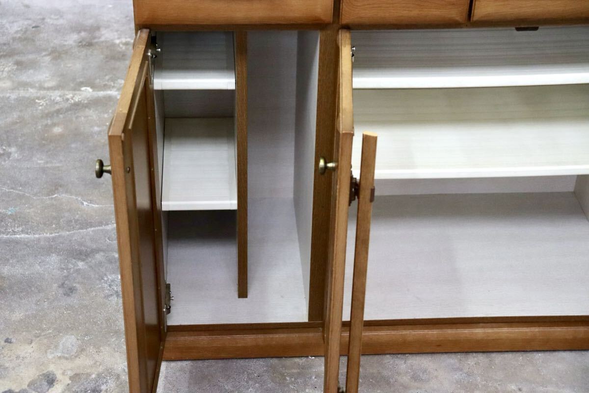 GMIK475○maruni / マルニ サイドボード キッチンカウンター キャビネット 飾り棚 リビングボード 収納家具 姫路マルニ