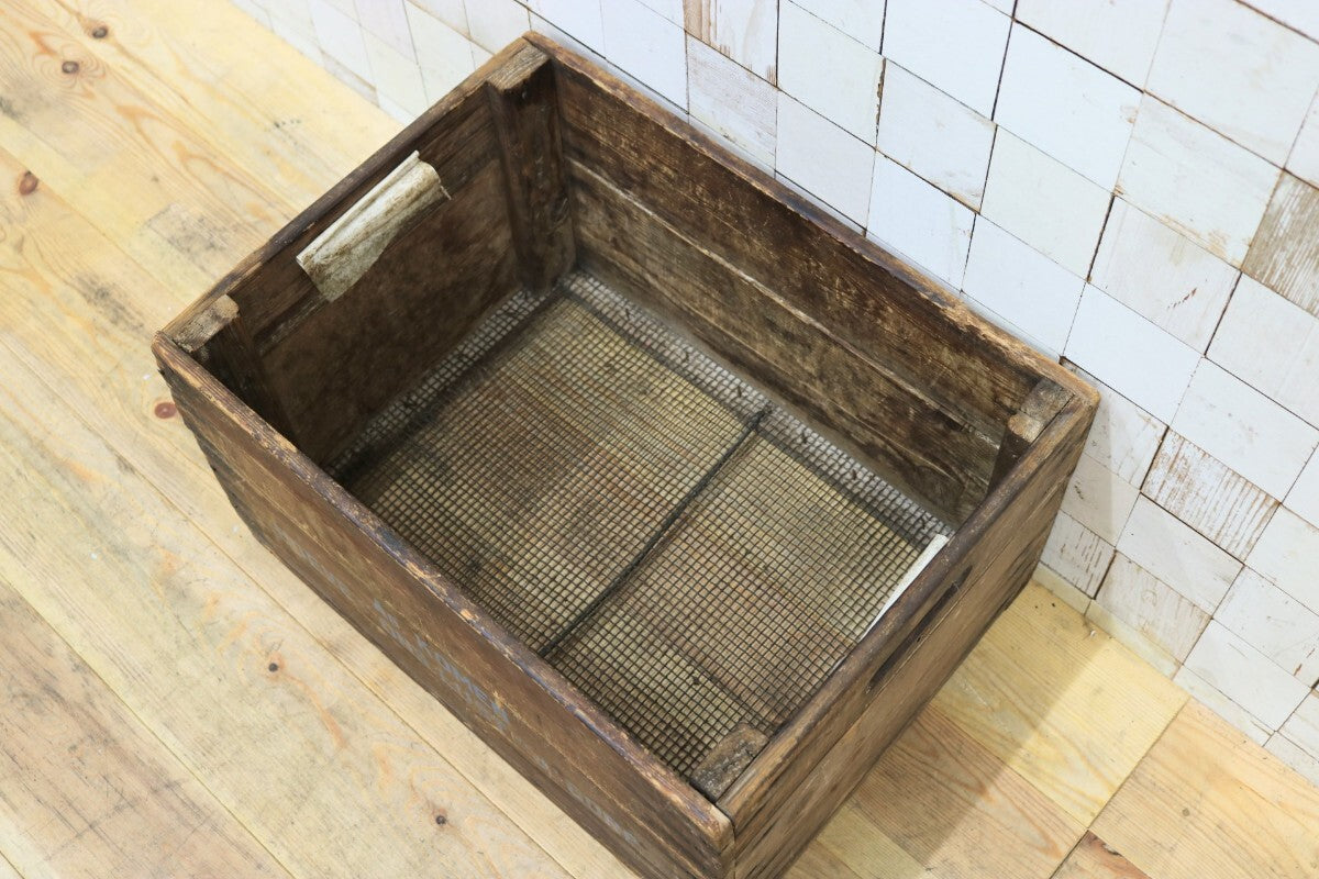 GMIS194◯ヴィンテージ ボックス 木箱 小物入れ 収納 店舗 什器 オブジェ