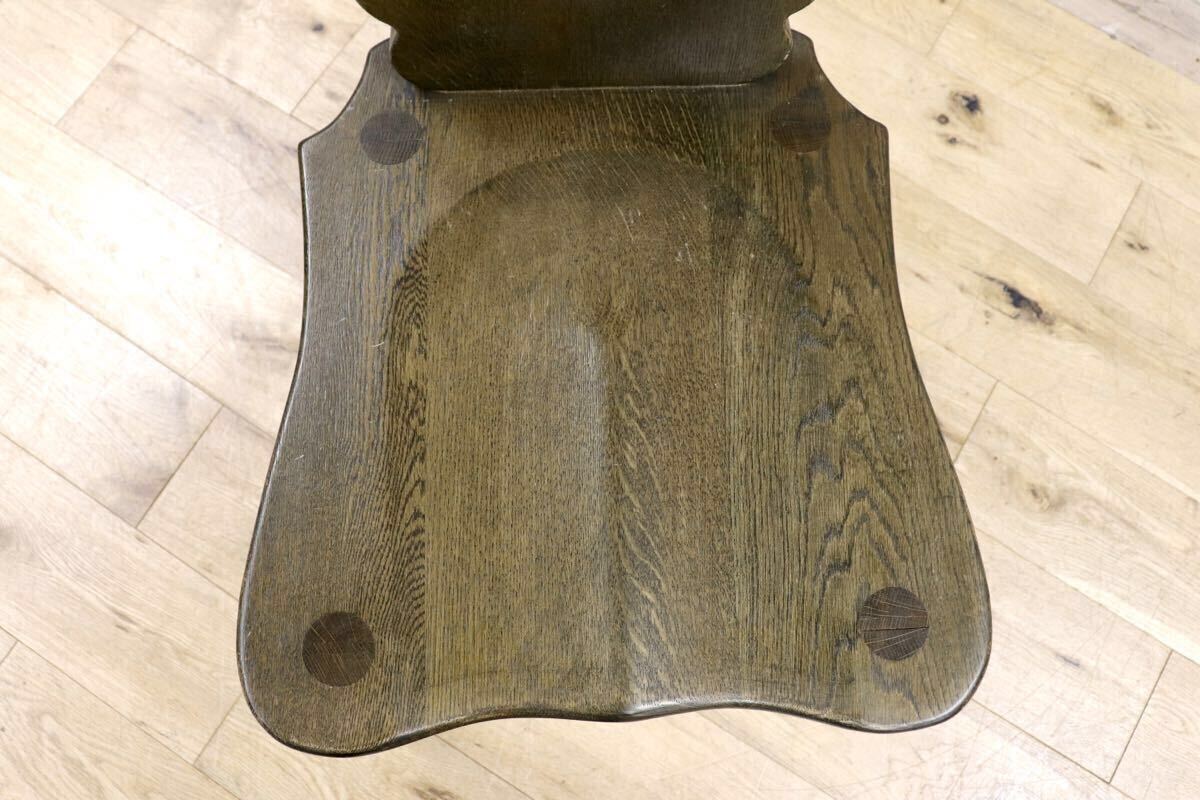 GMIK619A○ハート ダイニングチェア 2脚セット アームレスチェア 椅子 カントリー ヴィンテージ アンティーク デザイン 木製家具