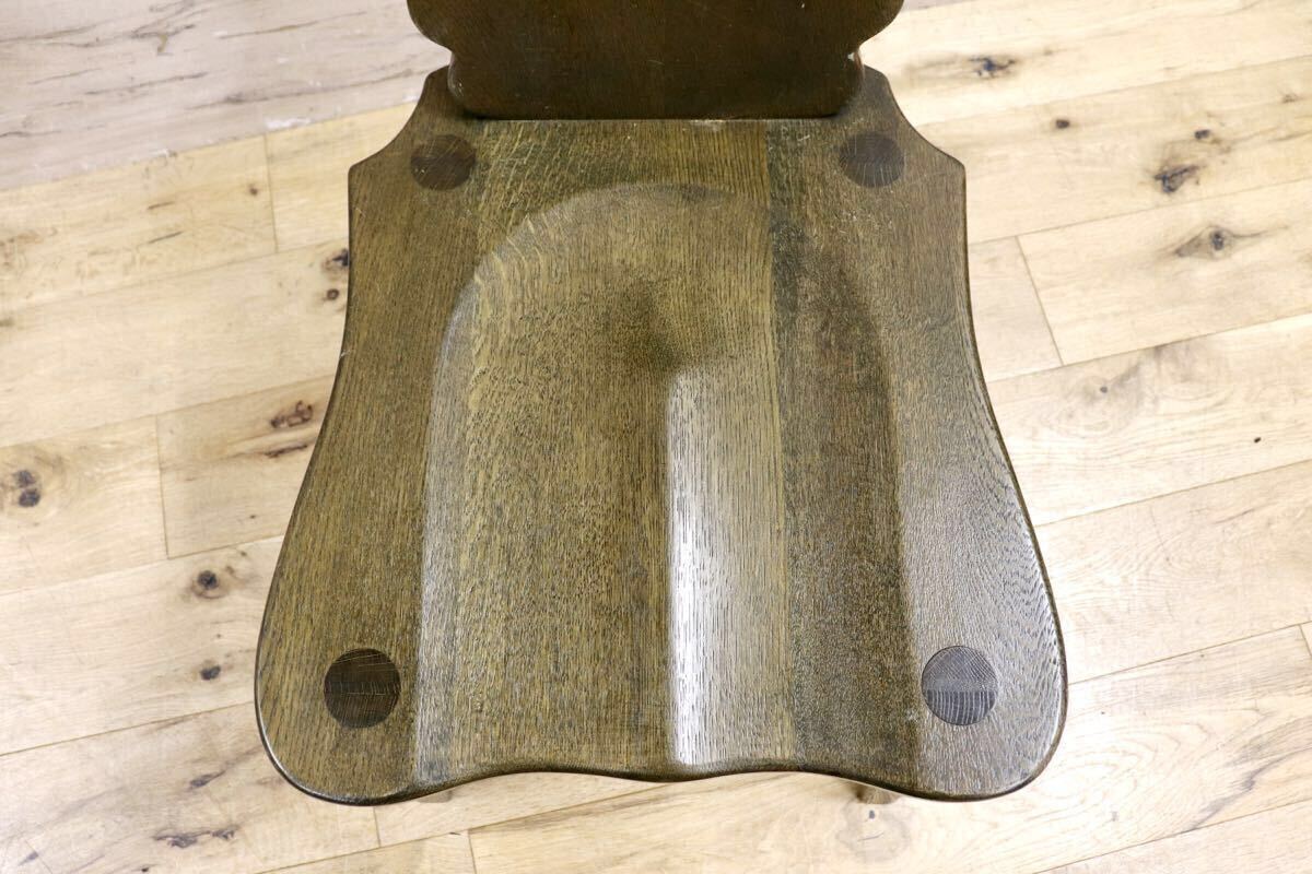 GMIK619A○ハート ダイニングチェア 2脚セット アームレスチェア 椅子 カントリー ヴィンテージ アンティーク デザイン 木製家具