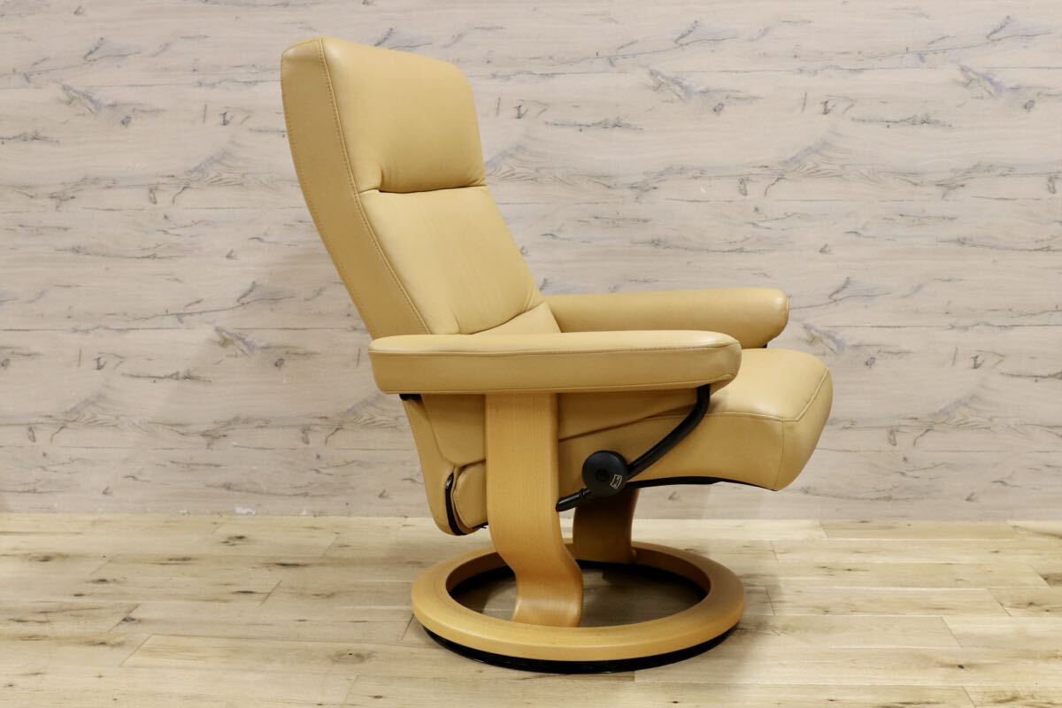 GMIK656○EKORNES / エコーネス リクライニングチェア 1人掛けソファ パーソナルチェア 本革 レザー 北欧 ノルウェー