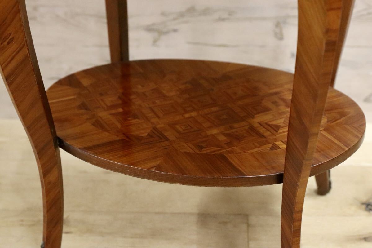 GMIK634○MARINER / マリネール サイドテーブル コンソールテーブル スペイン最高峰 クラシック ヴィンテージ 西洋 アンティーク 稀少