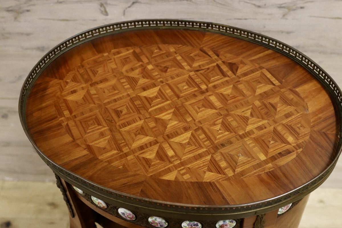 GMIK634○MARINER / マリネール サイドテーブル コンソールテーブル スペイン最高峰 クラシック ヴィンテージ 西洋 アンティーク 稀少