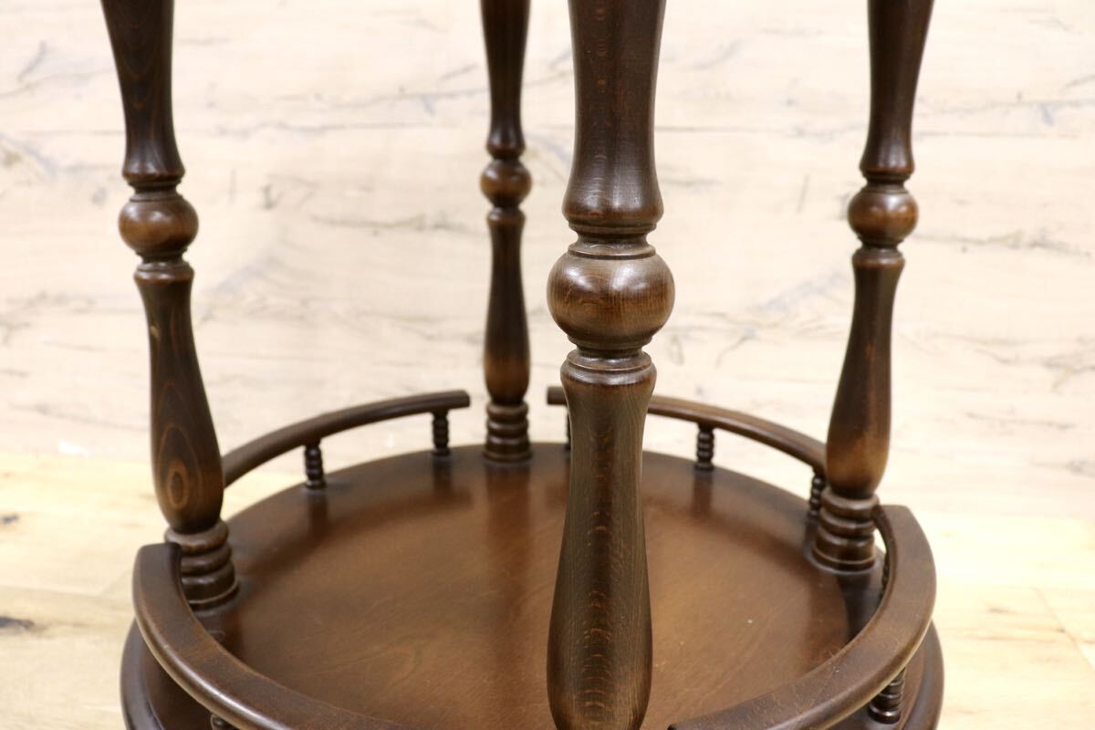 GMIK645○飛騨産業 / HIDA キツツキ キッチンワゴン ティーワゴン トロリー クラシック レトロ アンティーク ヴィンテージ 国産家具