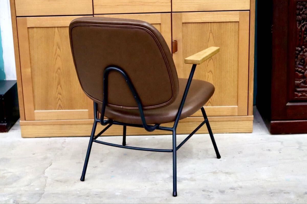 GMIK663B○Knot antiques / ノットアンティークス CRASH GATE クラッシュゲート ABOCK アボックラウンジチェア ミッドセンチュリー