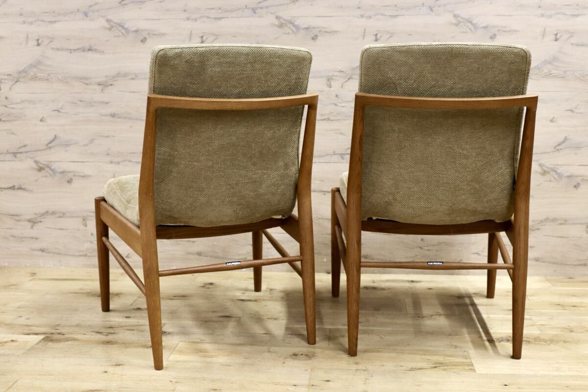 GMIK734B○karimoku / カリモク CD31ダイニングチェア 椅子 2脚セット オーク材 国産家具 定価約23万