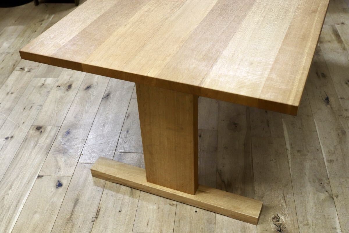 GMIK712○柏木工 / KASHIWA ダイニングテーブル 食卓テーブル オーク無垢材 ナチュラル 飛騨家具 定価約30万