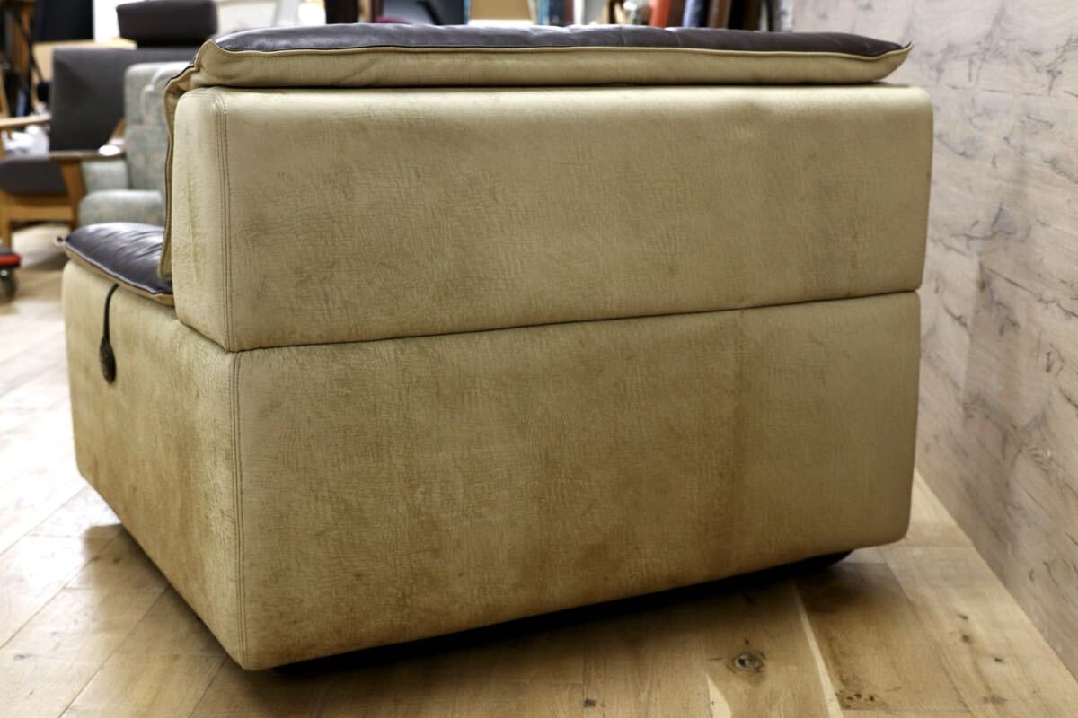 GMIK864B○rossi di albizzate / ロッシディアルビザーテ 1人掛けソファ シングルソファ 本革 ヴィンテージ イタリア 最高峰 約140万