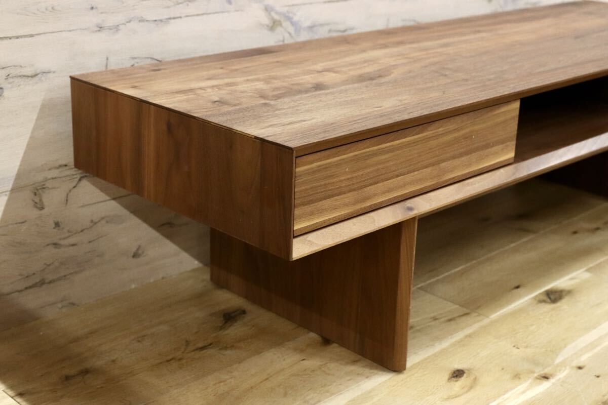 GMIK891○karimoku / カリモク TT4450 ウォールナット材 センターテーブル リビングテーブル テレビボード TVボード モダン 定価約16.9万