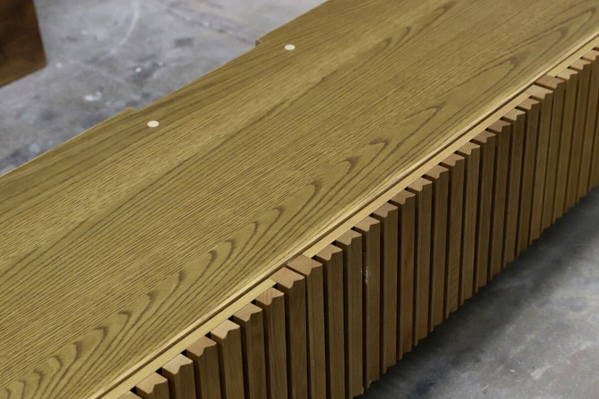 GMIH474B○Meuble / モーブル テレビボード TVボード AVボード サイドボード オーク材 キャビネット 北欧スタイル モダン 定価約12万