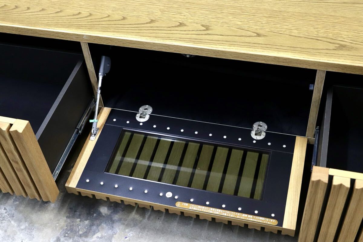 GMIH474B○Meuble / モーブル テレビボード TVボード AVボード サイドボード オーク材 キャビネット 北欧スタイル モダン 定価約12万