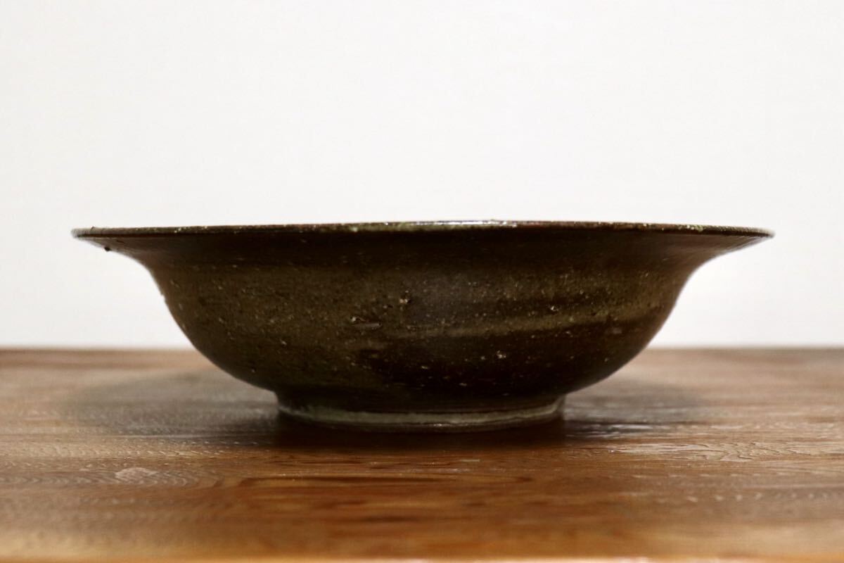GMIO498C◯丹山窯 丹波焼 リム鉢 陶器 丹波篠山 伝統工芸 未使用