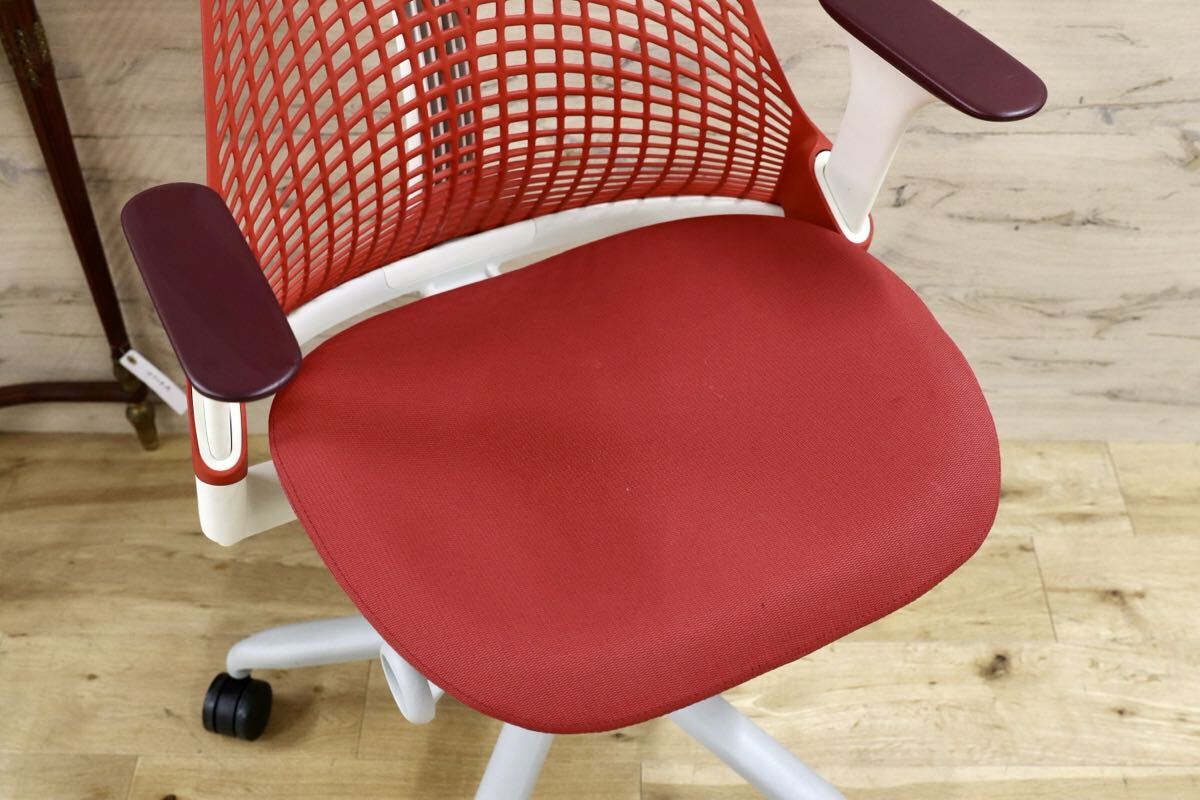 GMJS26A○Herman Miller / ハーマンミラー セイルチェア デスクチェア ワークチェア スタジオ7.5 メッシュバック 前傾機能 アメリカ