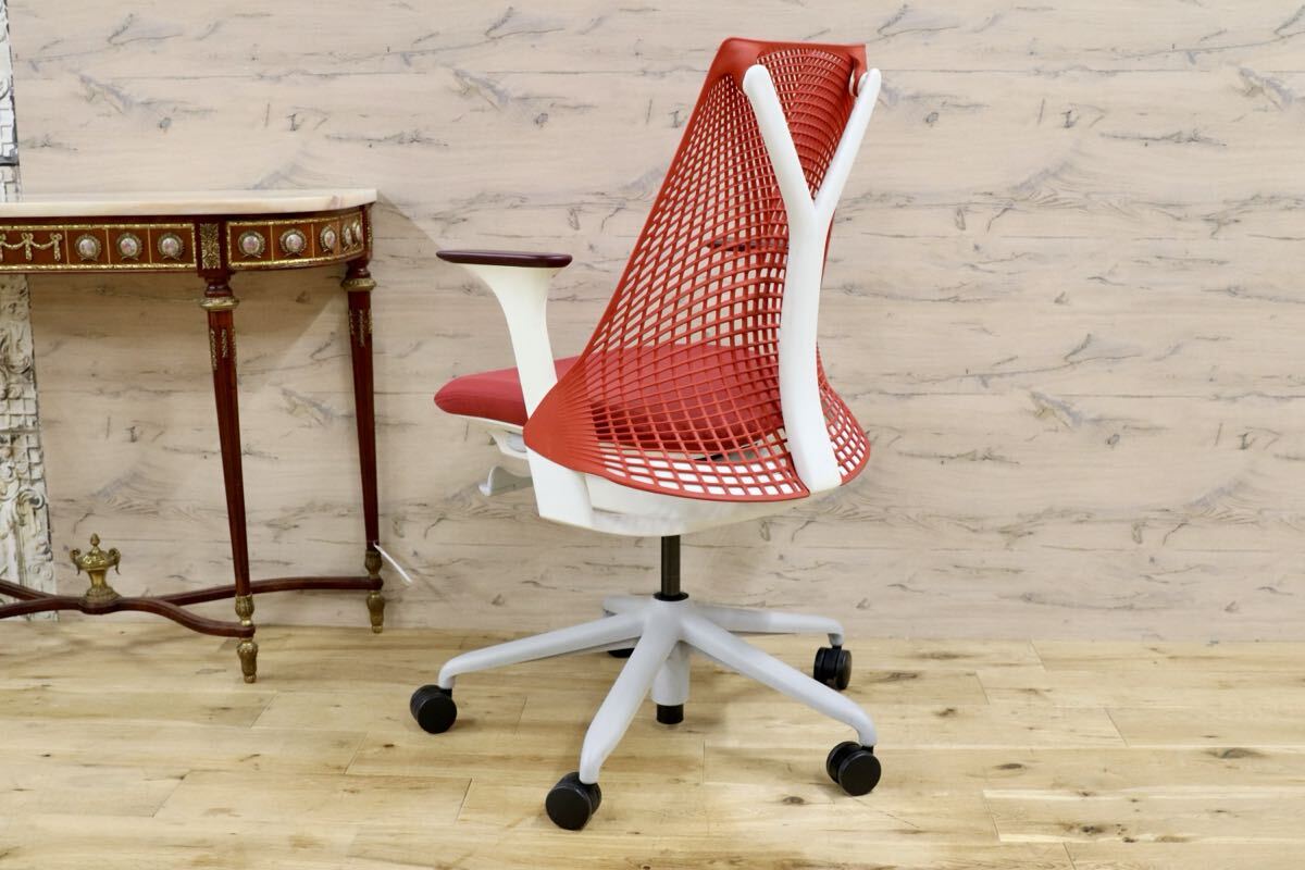 GMJS26A○Herman Miller / ハーマンミラー セイルチェア デスクチェア ワークチェア スタジオ7.5 メッシュバック 前傾機能 アメリカ