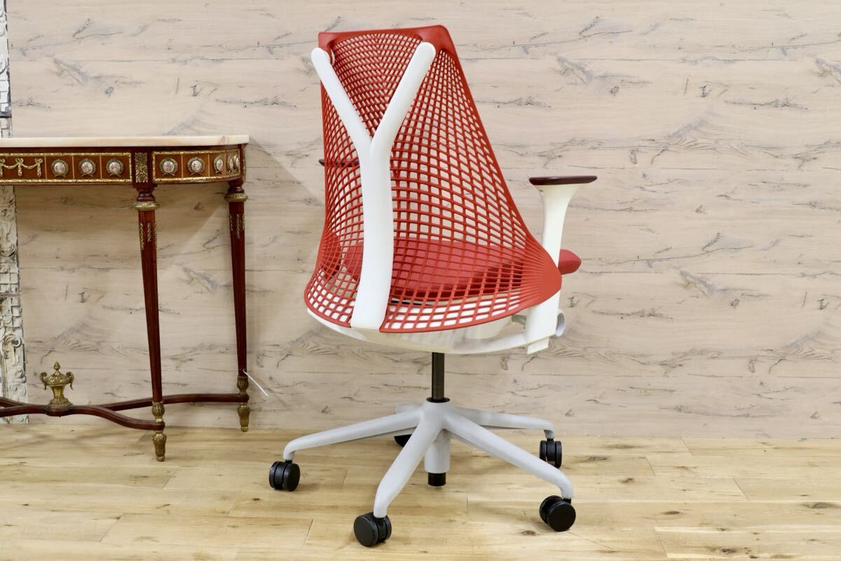GMJS26A○Herman Miller / ハーマンミラー セイルチェア デスクチェア ワークチェア スタジオ7.5 メッシュバック 前傾機能 アメリカ
