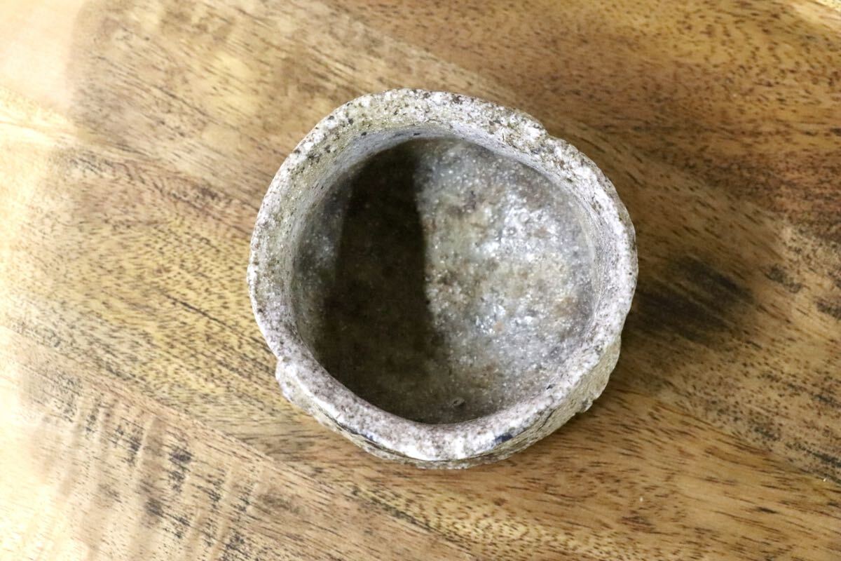 GMJO46○千代市陶房 清水万佐年 丹波焼 唐津盃 湯呑 伝統工芸 丹波篠山 未使用