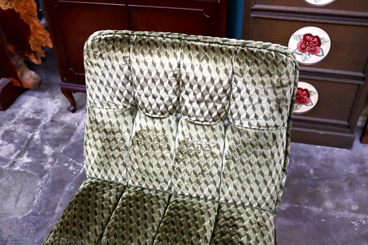 GMJK210B○karimoku / カリモク 1人掛けソファ シングルソファ 椅子 ラウンジチェア ファブリック オールドカリモク ヴィンテージ 国産家具